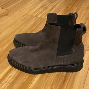Suede Chelsea boots